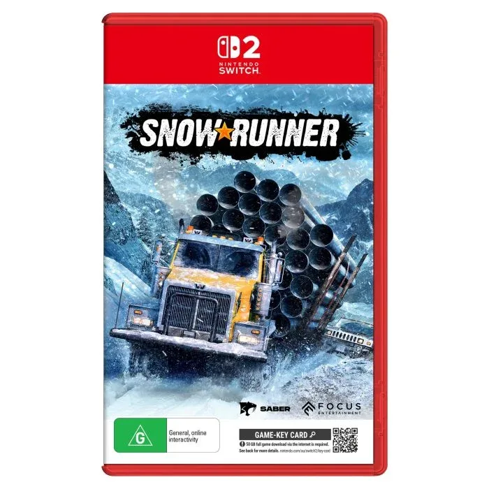 NINTENDO SWITCH 2 SNOW RUNNER GAME