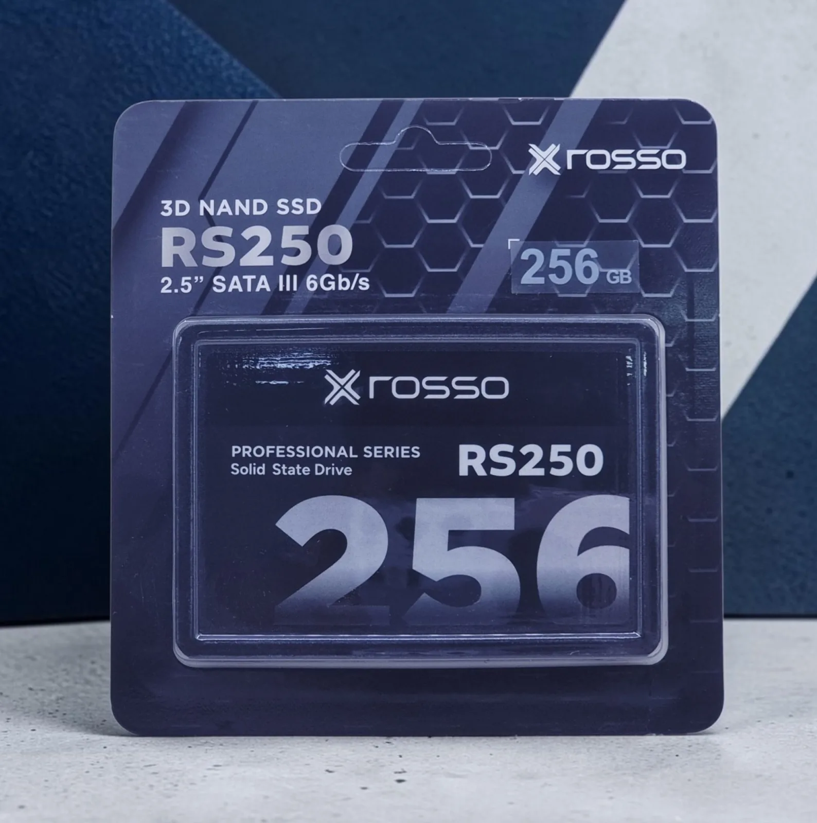 ROSSO 256GB 2.5 INCH SATA III 6GBS INTERNAL SSD R 520MBS W480MBS RS256GSSD250