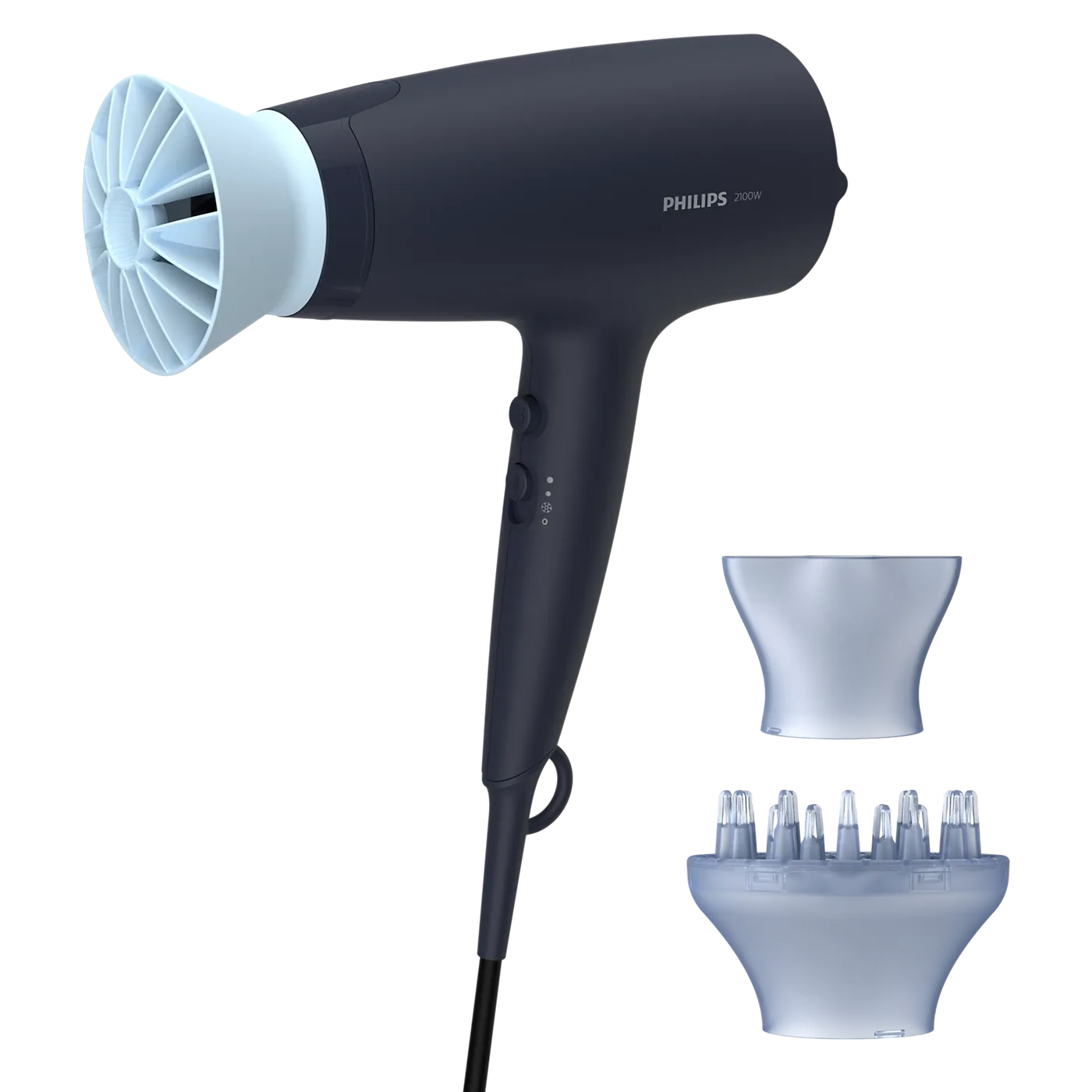 PHILIPS HAIR DRYER 3000 2100W BLACK BHD360