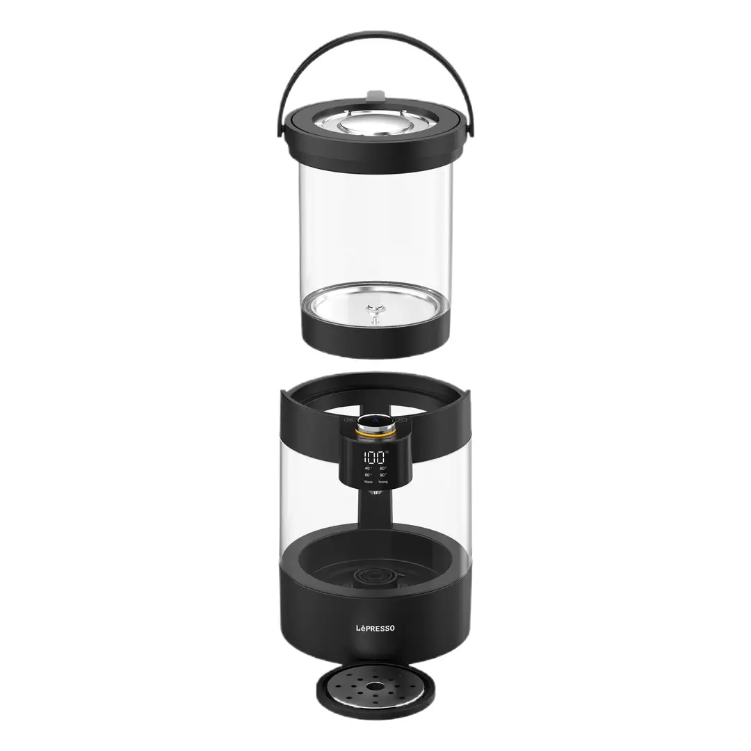 LEPRESSO TEAVELLI 3.0L+1.0L TEA BREWER BLACK LPCFFTBT3BK thumbnail 2