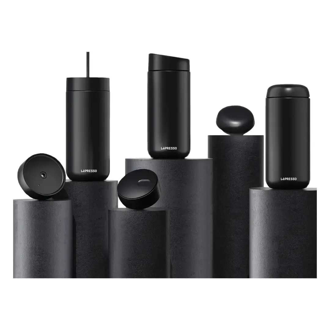 LEPRESSO TRIPLE QUENCH 3 IN 1 LID TUMBLER BLACK LPCFFTQ0063BK thumbnail 2