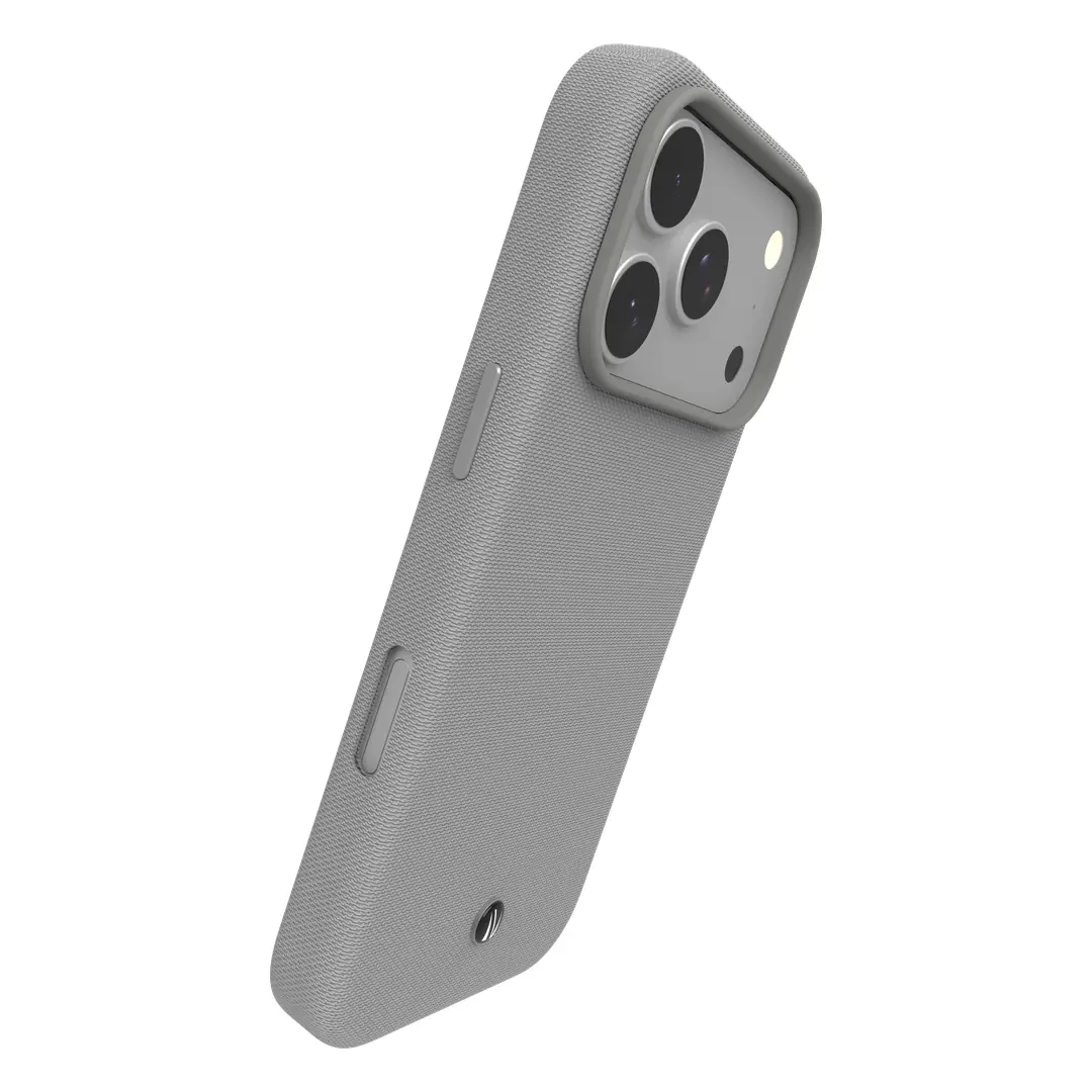LEVELO IPHONE 18 PRO CANNES MAGSAFE PU LEATHER CASE SILVER LVLCNSPULC18PSL thumbnail 2