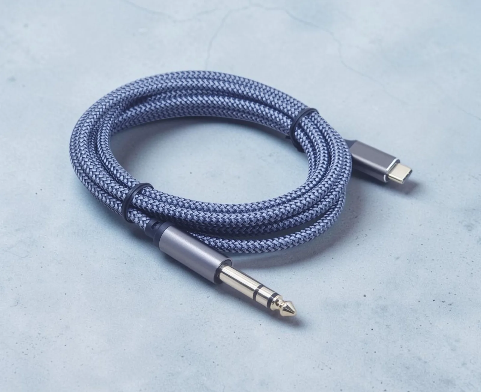 TYPE-C TO 6.35MM AUDIO CABLE 2M