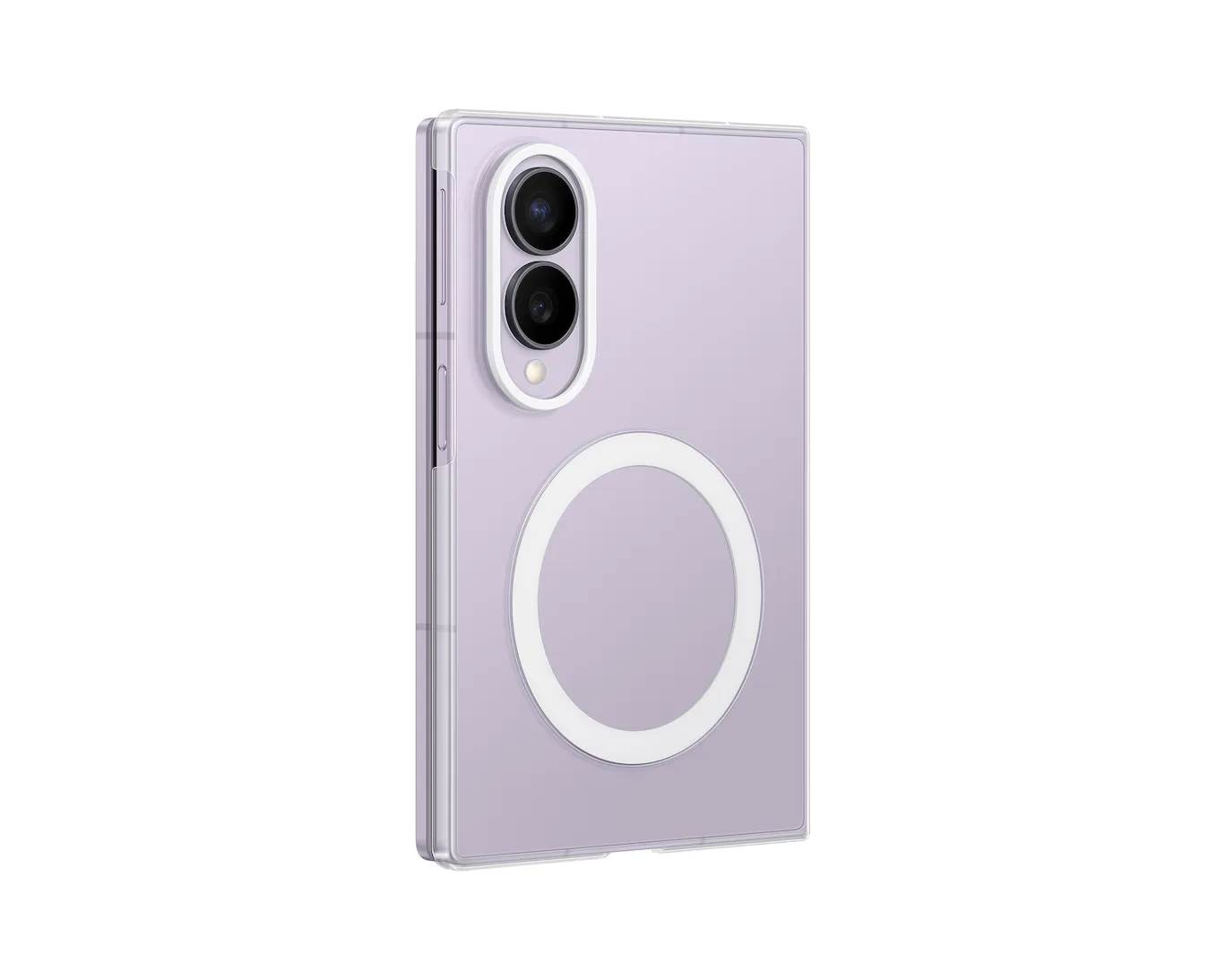 SAMSUNG GALAXY Z FOLD 8 CLEAR MAGNET CASE TRANSPARENT EF-CF971CTEGWW