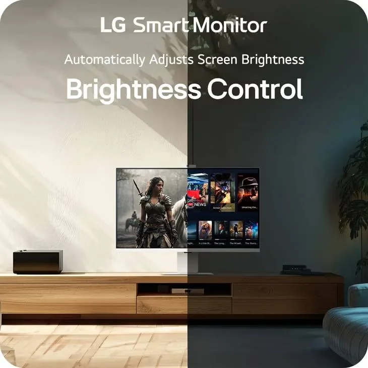 LG 32 INCH 4K HDR SMART MONITOR WITH WEBCAM WHITE 32U850SA-W thumbnail 12