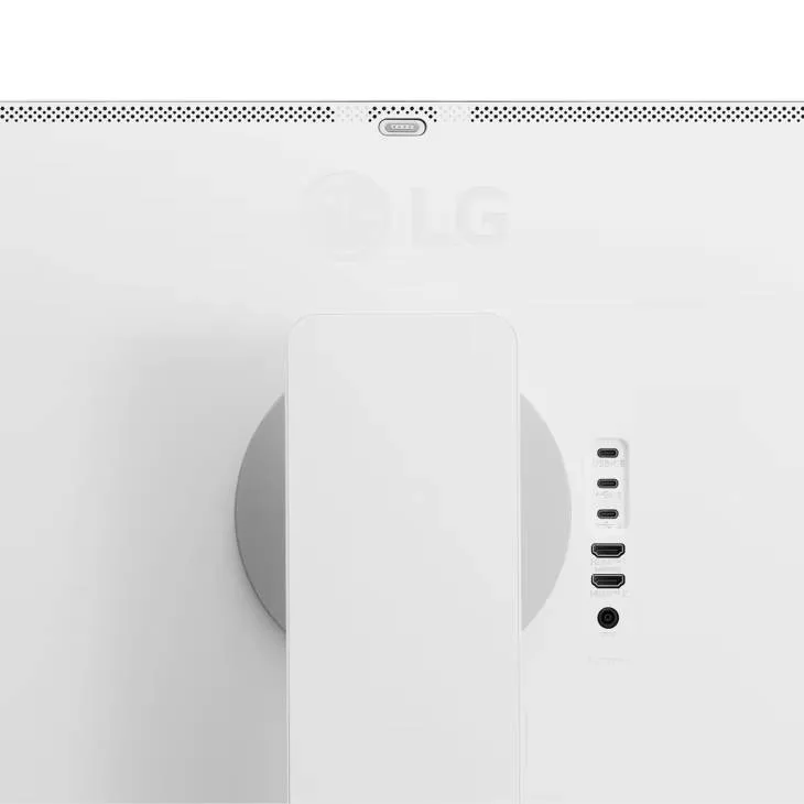 LG 32 INCH 4K HDR SMART MONITOR WITH WEBCAM WHITE 32U850SA-W thumbnail 6