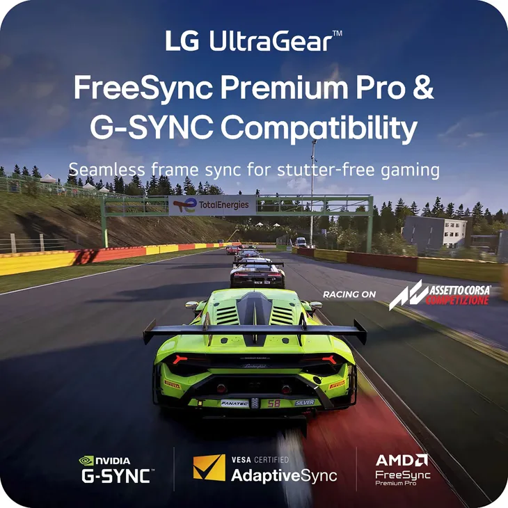 LG 27 INCH GAMING MONITOR ULTRA GEAR GLOSSY QHD 240HZ OLED 27GX704A thumbnail 12