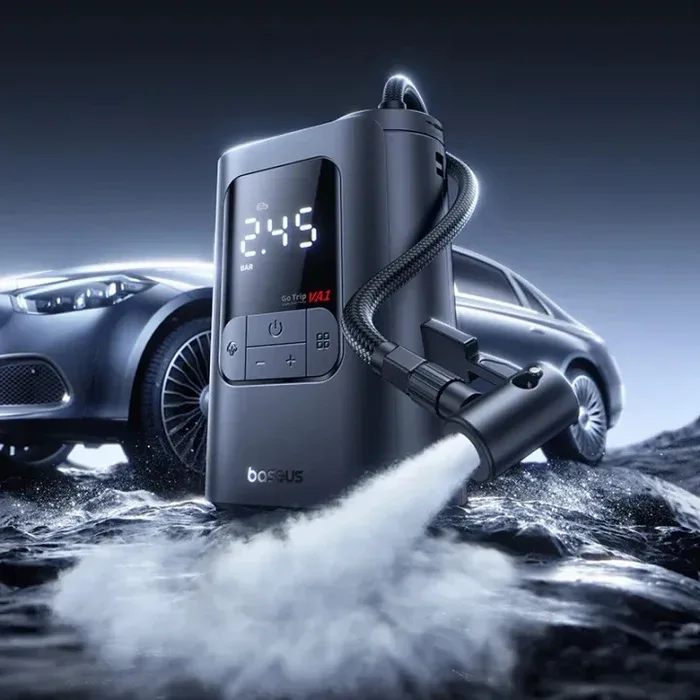 BASEUS GOTRIP VA1 PRO SUPER MINI WIRED INFLATOR 22 CYLINDER COSMIC BLACK C0119701 thumbnail 7