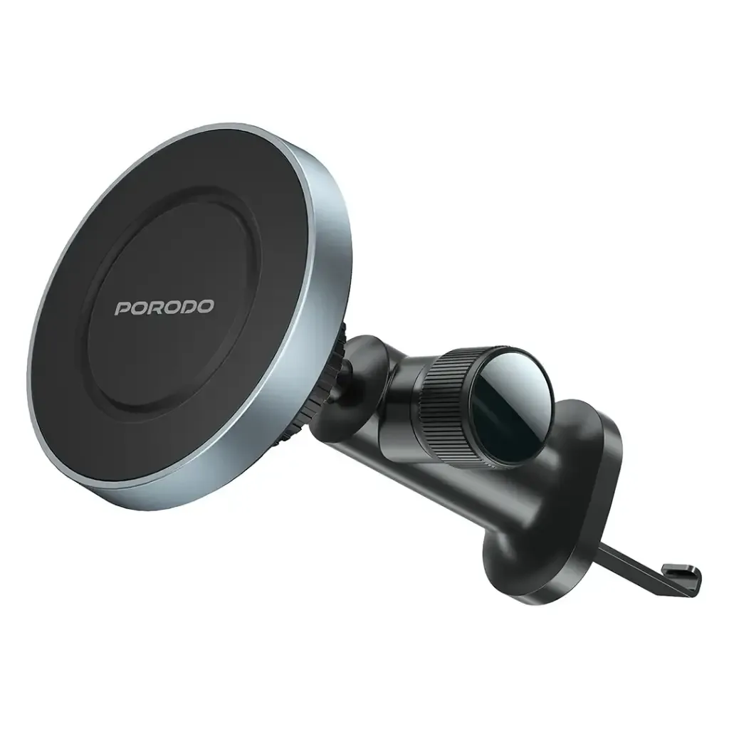 PORODO DUAL MOUNT MAGSAFE PHONE HOLDER WITH DASH & AIR VENT BLACK PDHSM36BK thumbnail 2
