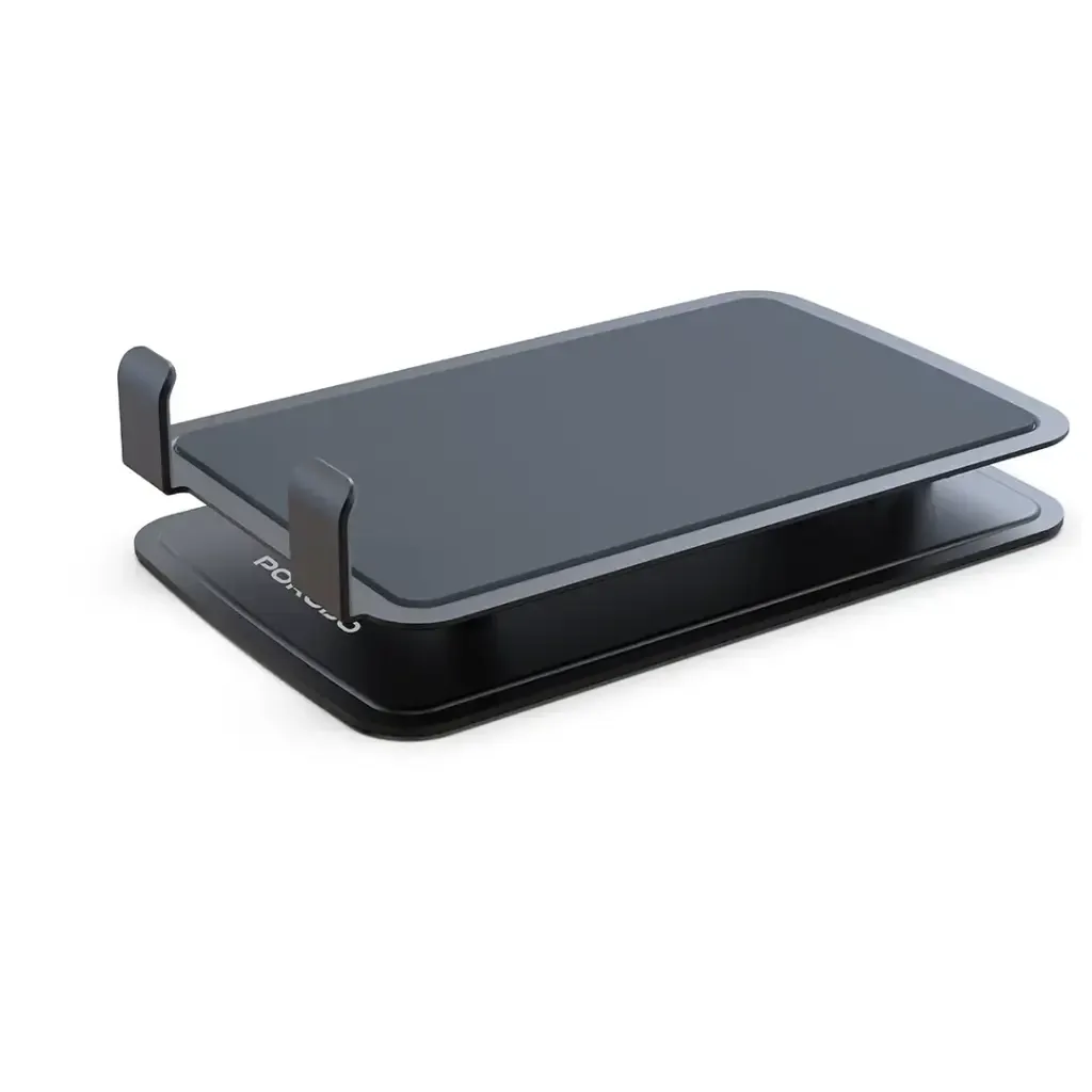 PORODO FOLABLE DESTOP STAND ANTI-SLIP BASE GRAY PDCCT15GY thumbnail 2