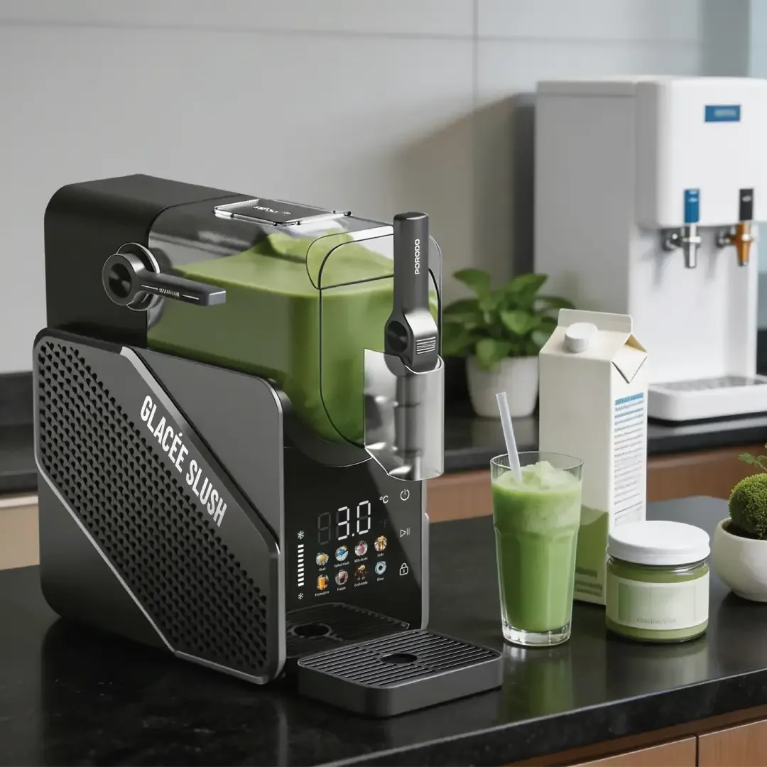 PORODO LIFESTYLE GLACEE 2 IN 1 SLUSHIE AND ICE CREAM MAKER 2.5L GRAY PDLFSTXRJGY thumbnail 3