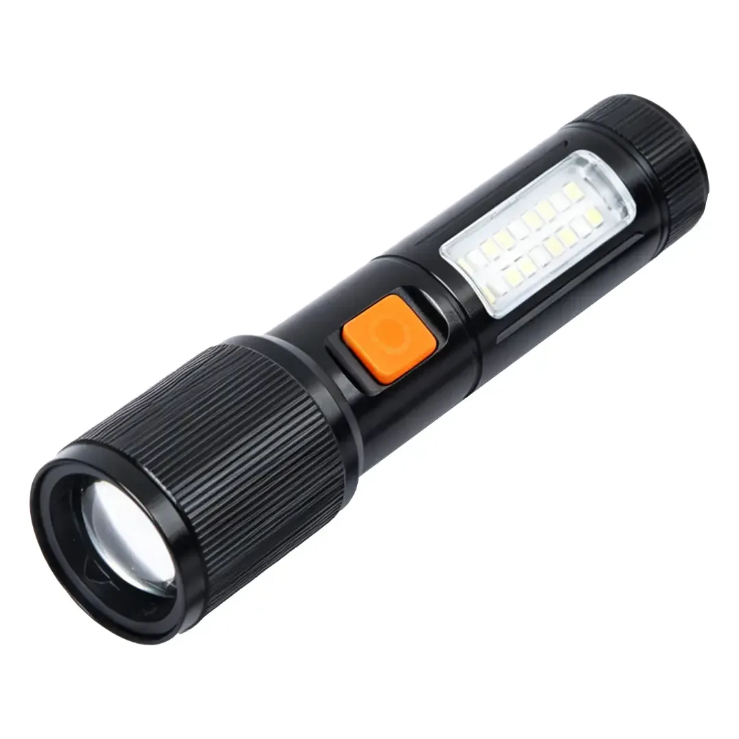 PORODO SOL APEX MINI PORTABLE TORCH LIGHT SMD LED BLACK PD9336BK thumbnail 2