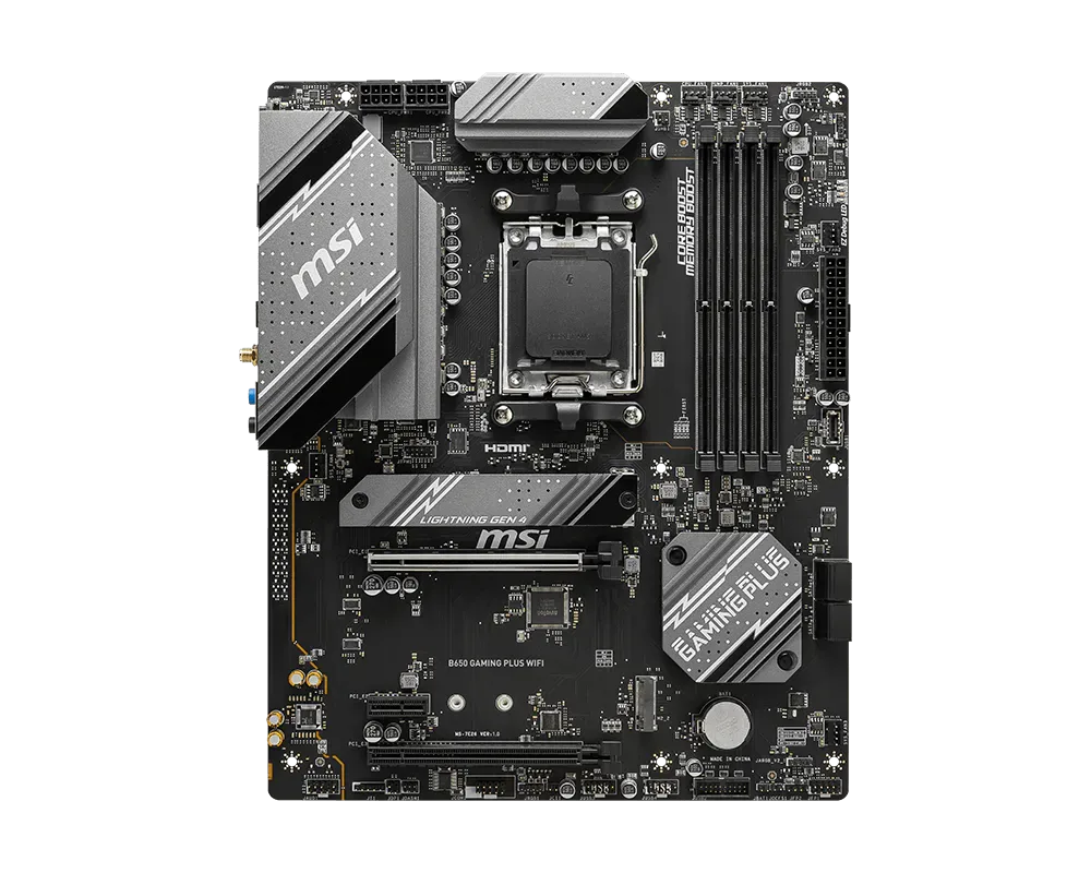 MSI B650 GAMING PLUS WIFI DDR5 MOTHERBOARD thumbnail 5