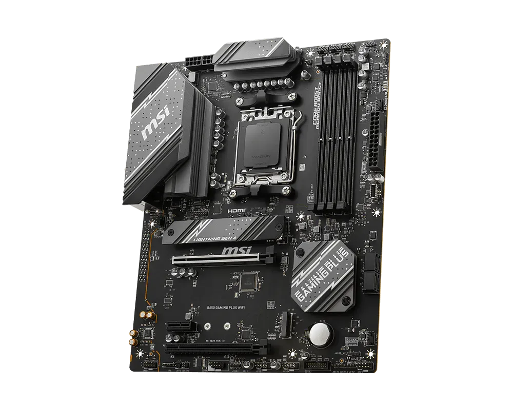 MSI B650 GAMING PLUS WIFI DDR5 MOTHERBOARD thumbnail 3