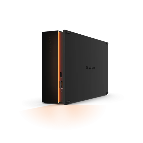 SEAGATE 8TB FIRECUDA GAMING HUB USB 3.2 EXTERNAL HARD DRIVE RGB LED STKK8000400 thumbnail 2