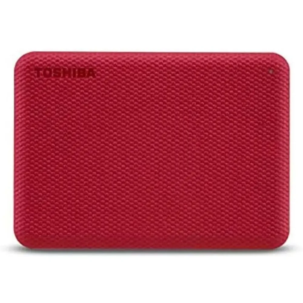 TOSHIBA 1TB CANVIO ADVANCE PORTABLE HDD USB 3.2 GEN1 RED V10 HDTCA10ER3AA
