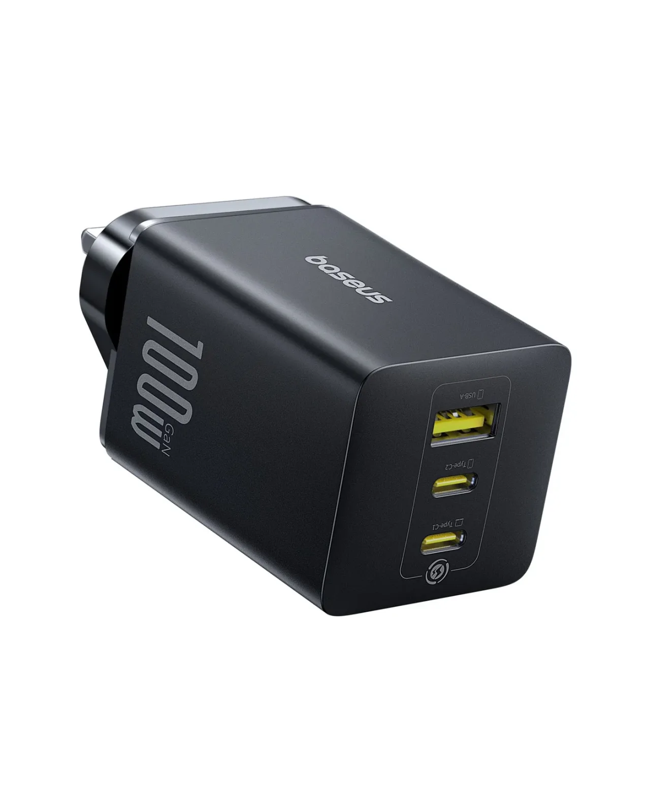 BASEUS ENERFILL FE11 FAST CHARGER 2C+U 100W UK COSMIC BLACK E0121900