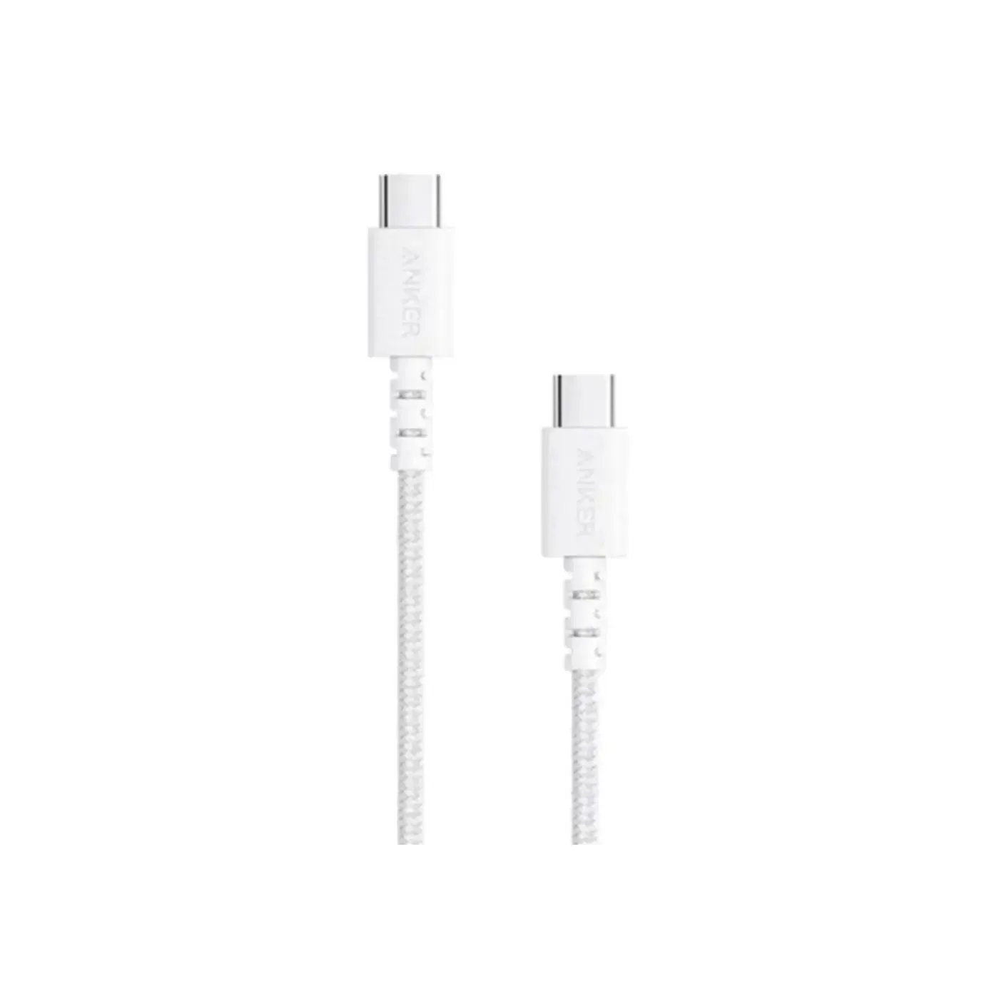 ANKER POWERLINE SELECT+USB-C TO USB-C 2.0 CABLE 3FT WHITE A8032H21