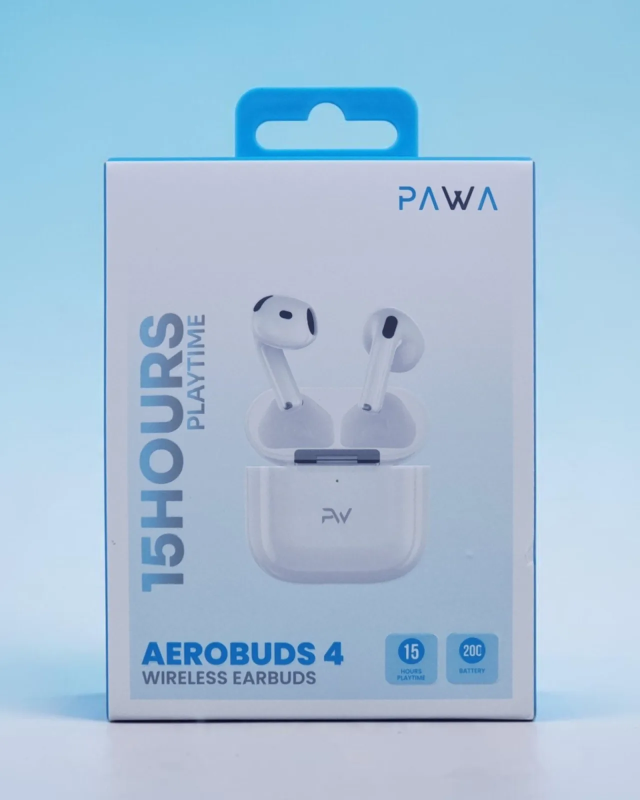 PAWA AEROBUDS 4 WIRELESS EARBUDS WHITE PW-EBW065-WH