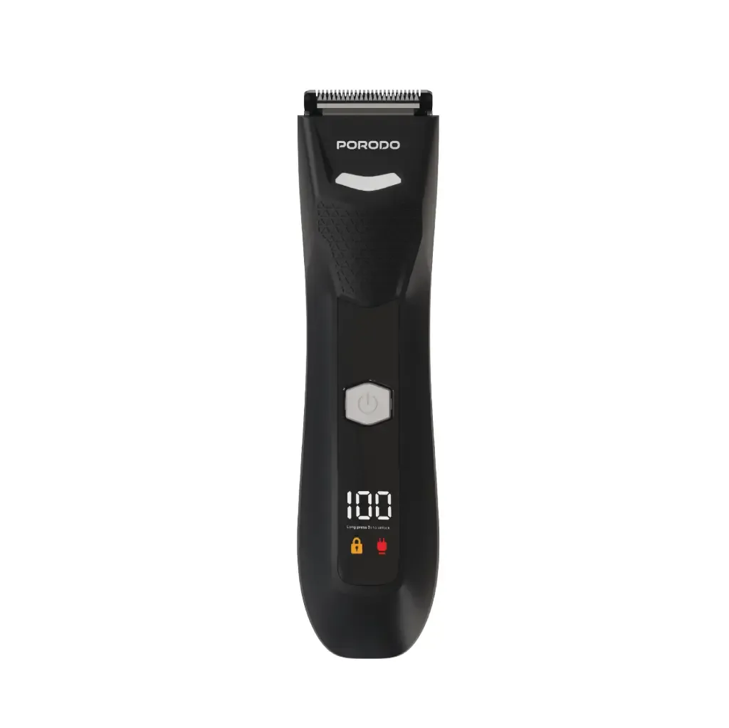 PORODO LIFESTYLE MENZO RECHARGEABLE BODY TRIMMER BLACK PDLFSTWE826BK