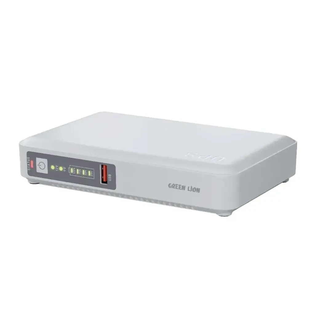 GREEN LION MINI DC UPS 10000MAH WHITE GNMDCUPSWH