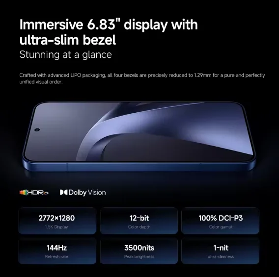 MI XIAOMI 17T PRO 12GB RAM-1TBGB ROM BLACK thumbnail 5
