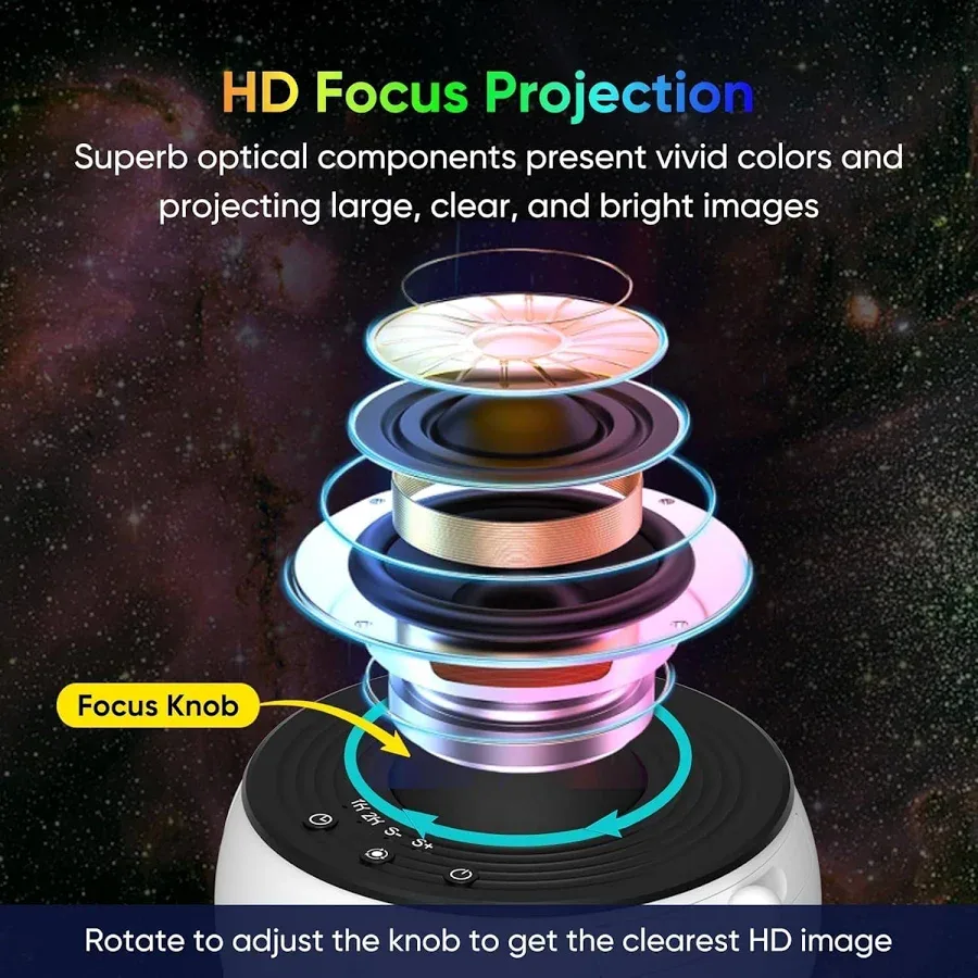 LED STAR GALAXY PROJECTOR thumbnail 3