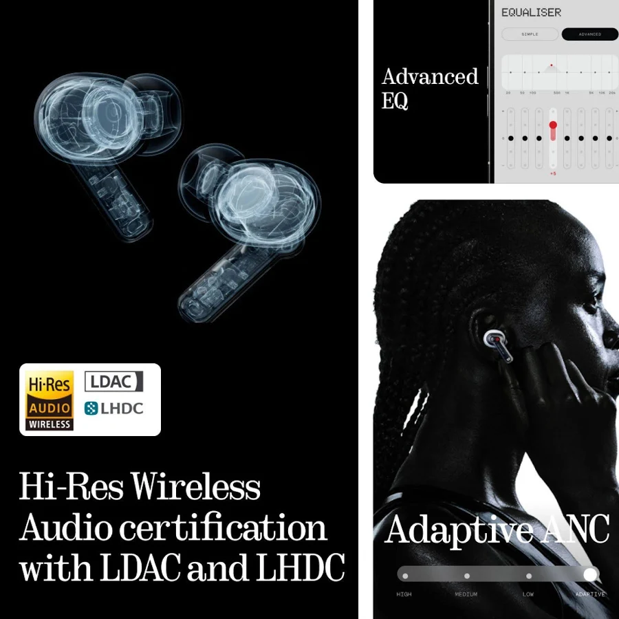 NOTHING EAR 3 WIRELESS EARPHONE WHITE B173 thumbnail 5