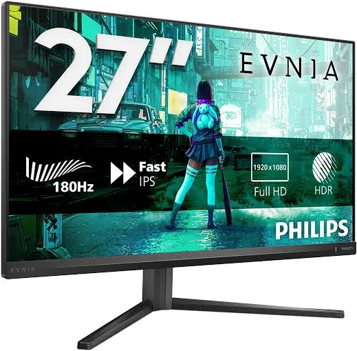 PHILIPS EVNIA 3000 GAMING MONITOR 27 INCH IPS 200HZ 27M2N3200FQ69 thumbnail 5