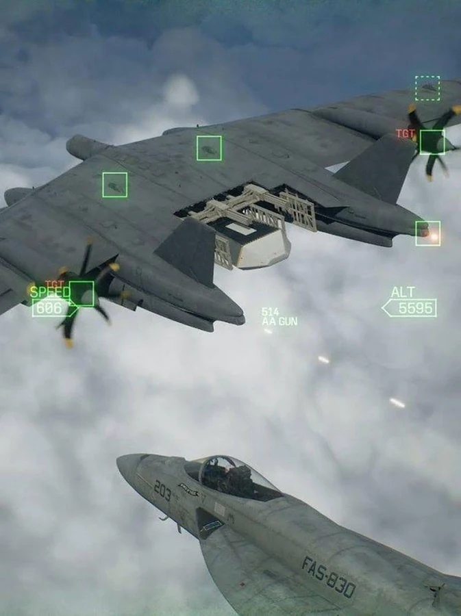 SONY PS5 ACE COMBAT 8 WINGS OF THEVE GAME CD thumbnail 2
