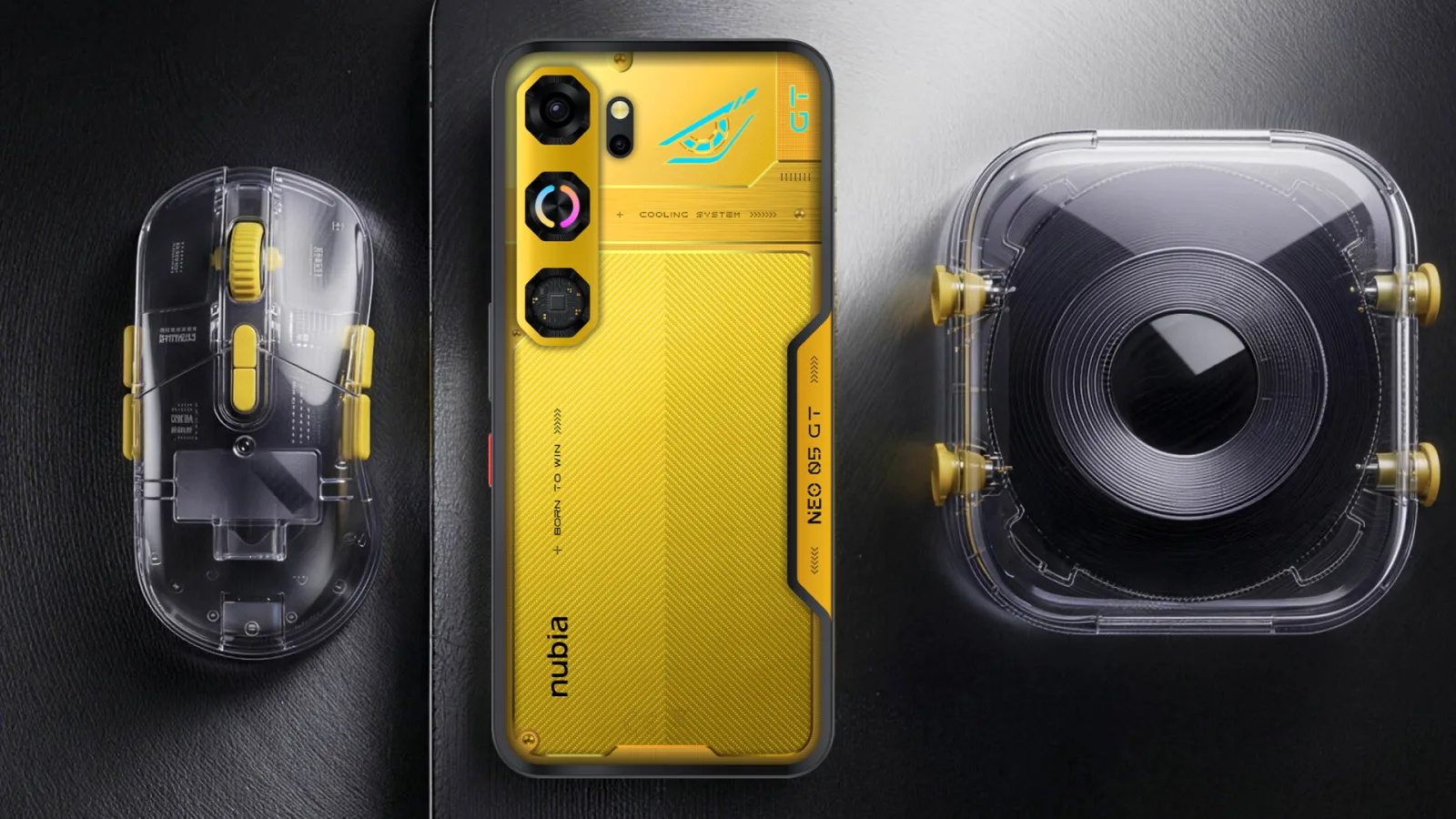 NUBIA NEO 5 GT 5G 20GB+256GB ELECTRO GOLD Z2570N thumbnail 2