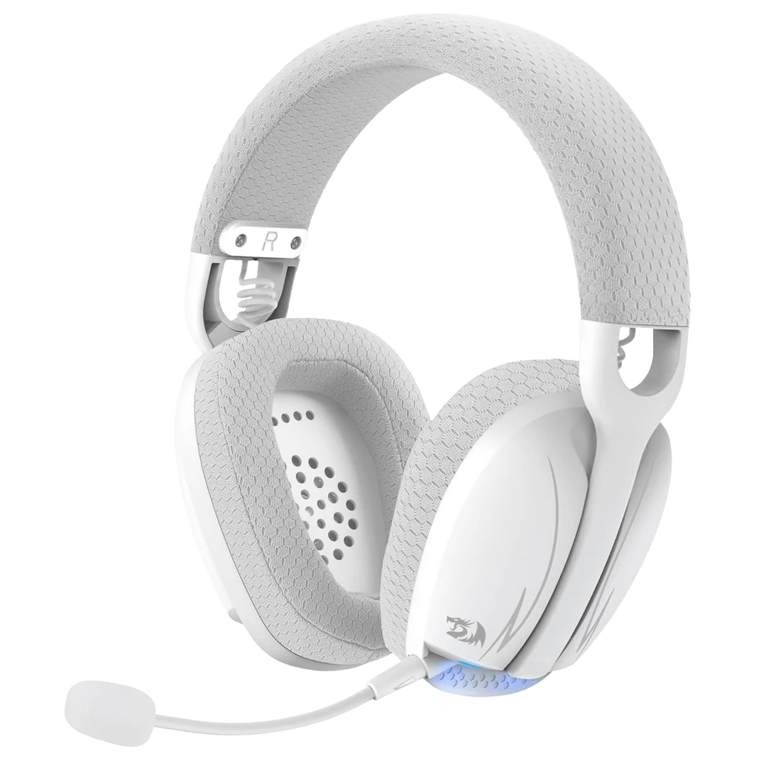REDRAGON SKULD PRO 3 MODE LIGHT WEIGHT WIRELESS GAMING HEADSET WHITE GRAY H878WG