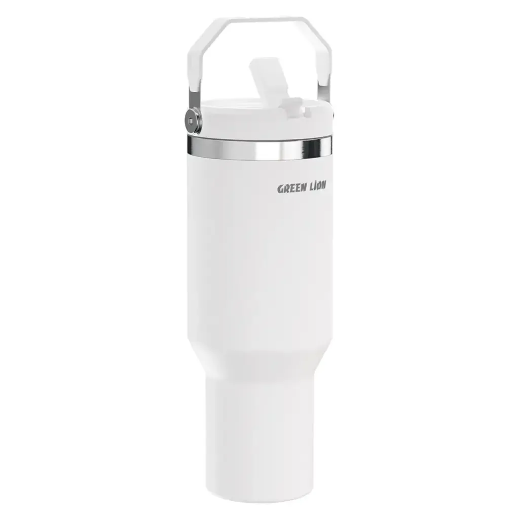 GREEN LION ROVER VACUUM TUMBLER 900 ML WHITE GNRV900VAWH