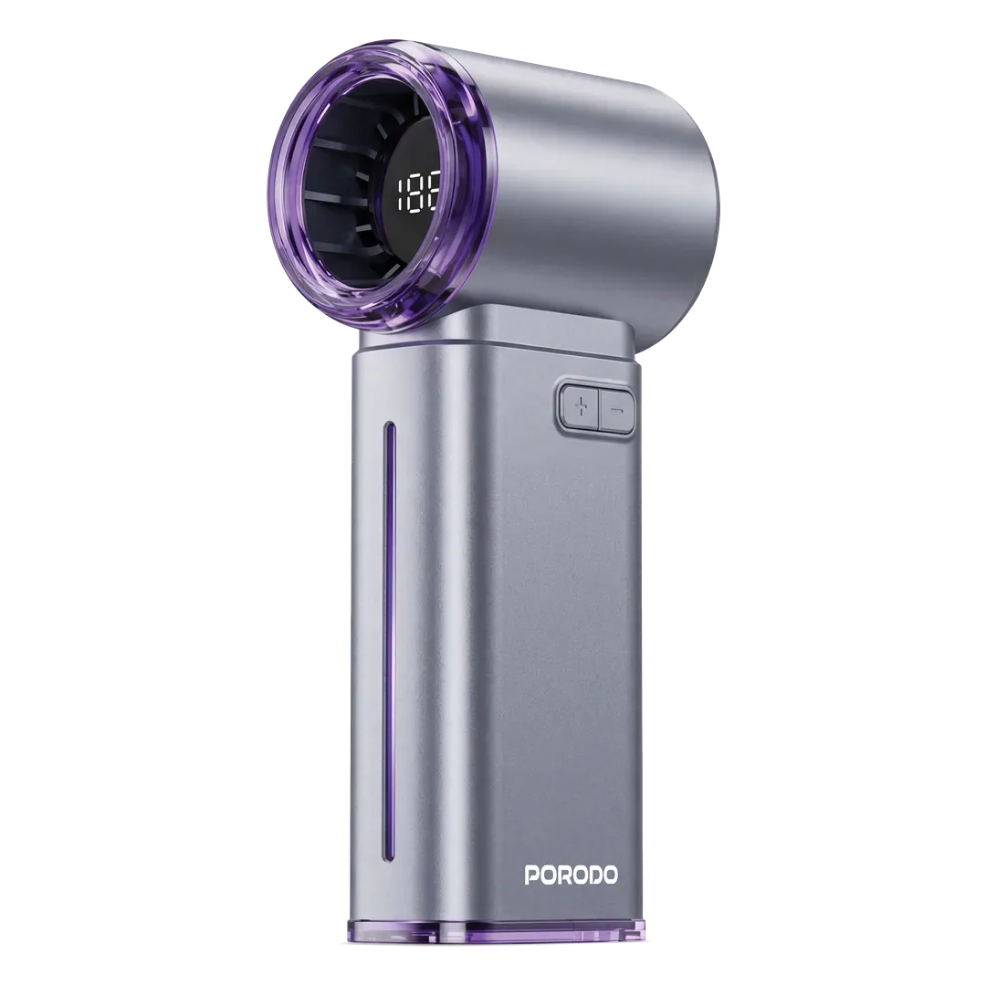 PORODO LIFESTYLE CHILLO VAPOR HUMIDIFYING MIST FAN GRAY PDLFSTGF04GY