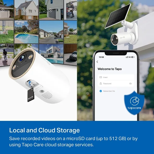 TP-LINK 4K ULTRA HD SOLAR POWERED SECURITY CAMERA KIT TAPO C460 KIT thumbnail 3