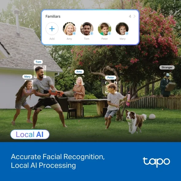 TP-LINK TAPO 4K ULTRA HD OUTDOOR PAN-TILT SECURITY WI-FI CAMERA TAPO C560WS thumbnail 4