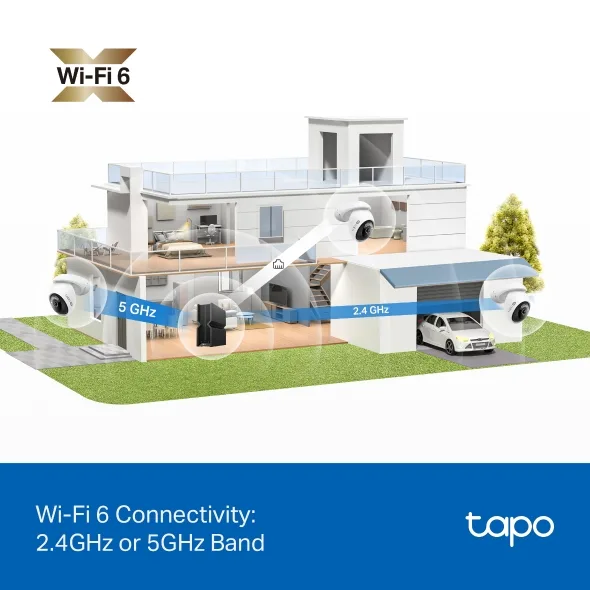 TP-LINK TAPO 4K ULTRA HD OUTDOOR PAN-TILT SECURITY WI-FI CAMERA TAPO C560WS thumbnail 9