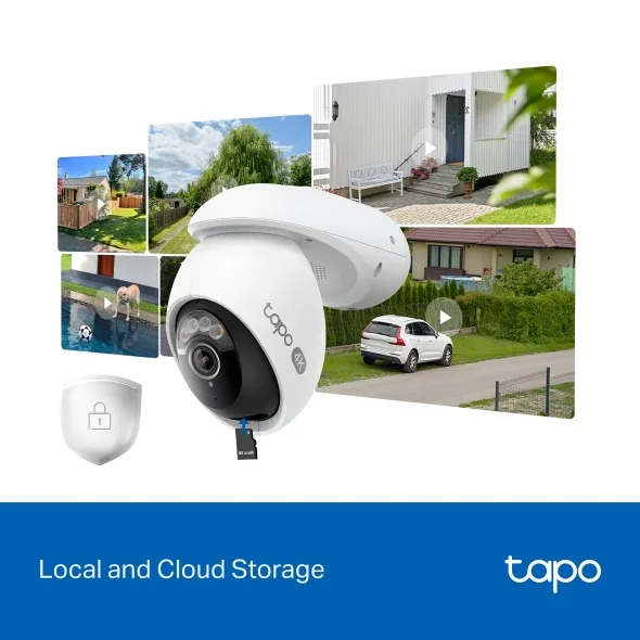 TP-LINK TAPO 4K ULTRA HD OUTDOOR PAN-TILT SECURITY WI-FI CAMERA TAPO C560WS thumbnail 11