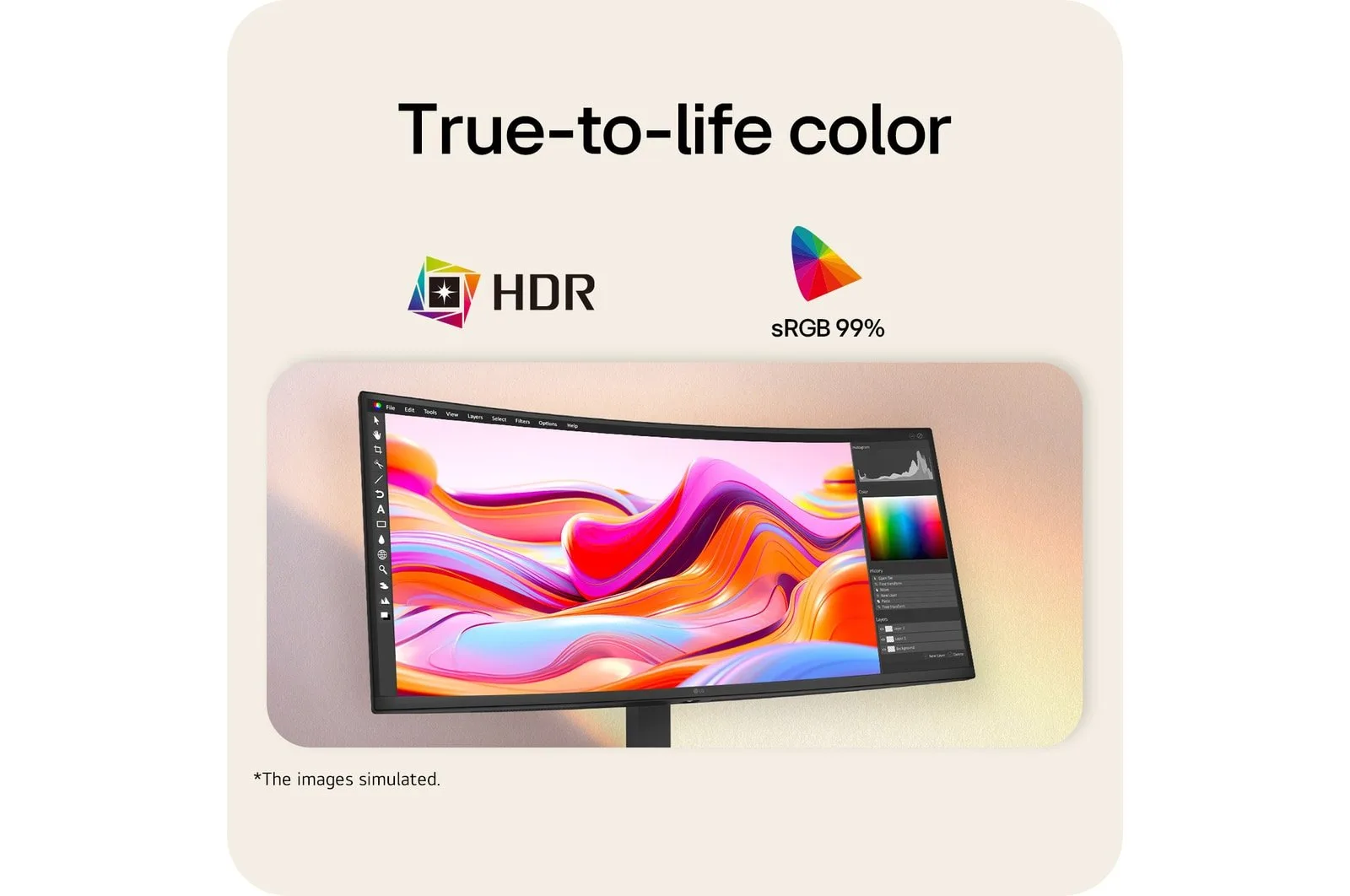 LG 34 INCH ULTRAWIDE WQHD CURVED GAMING MONITOR WITH USB-C 144HZ 34U640B thumbnail 8