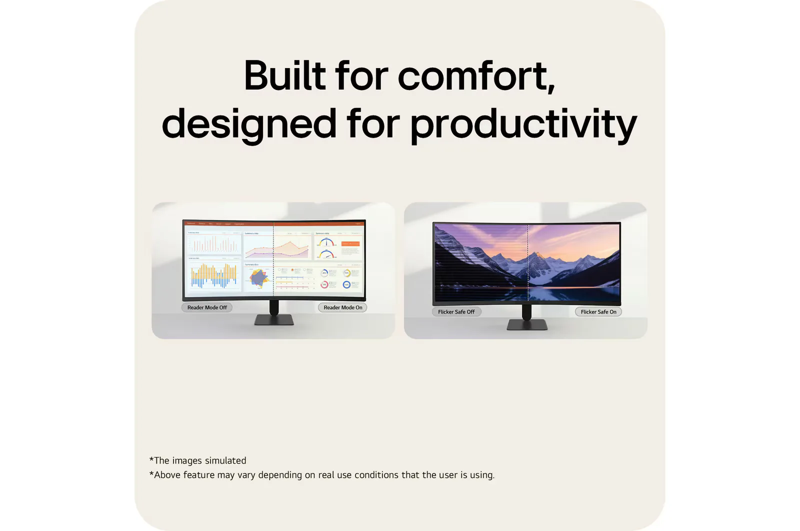 LG ULTRAWIDE 34 INCH WQHD 1800R CURVED 120HZ MONITOR 34U601B-B thumbnail 12