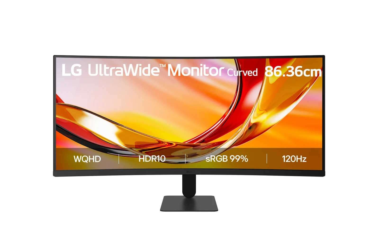 LG ULTRAWIDE 34 INCH WQHD 1800R CURVED 120HZ MONITOR 34U601B-B thumbnail 2