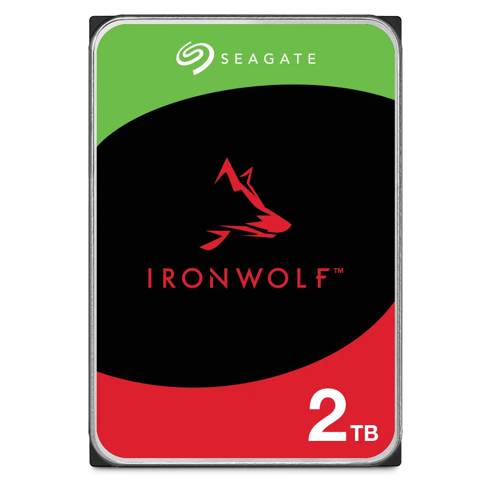 SEAGATE 2TB IRONWOLF PRO 7200RPM 256MB CACHE 3.5 INCH SATA 6GBS NASHARDDRIVE ST2000NT001
