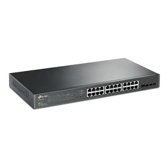 TP LINK JET STREAME 28 PORT GIGABIT SMART SWITCH WITH 24 PORT POE TL-SG2428P thumbnail 3