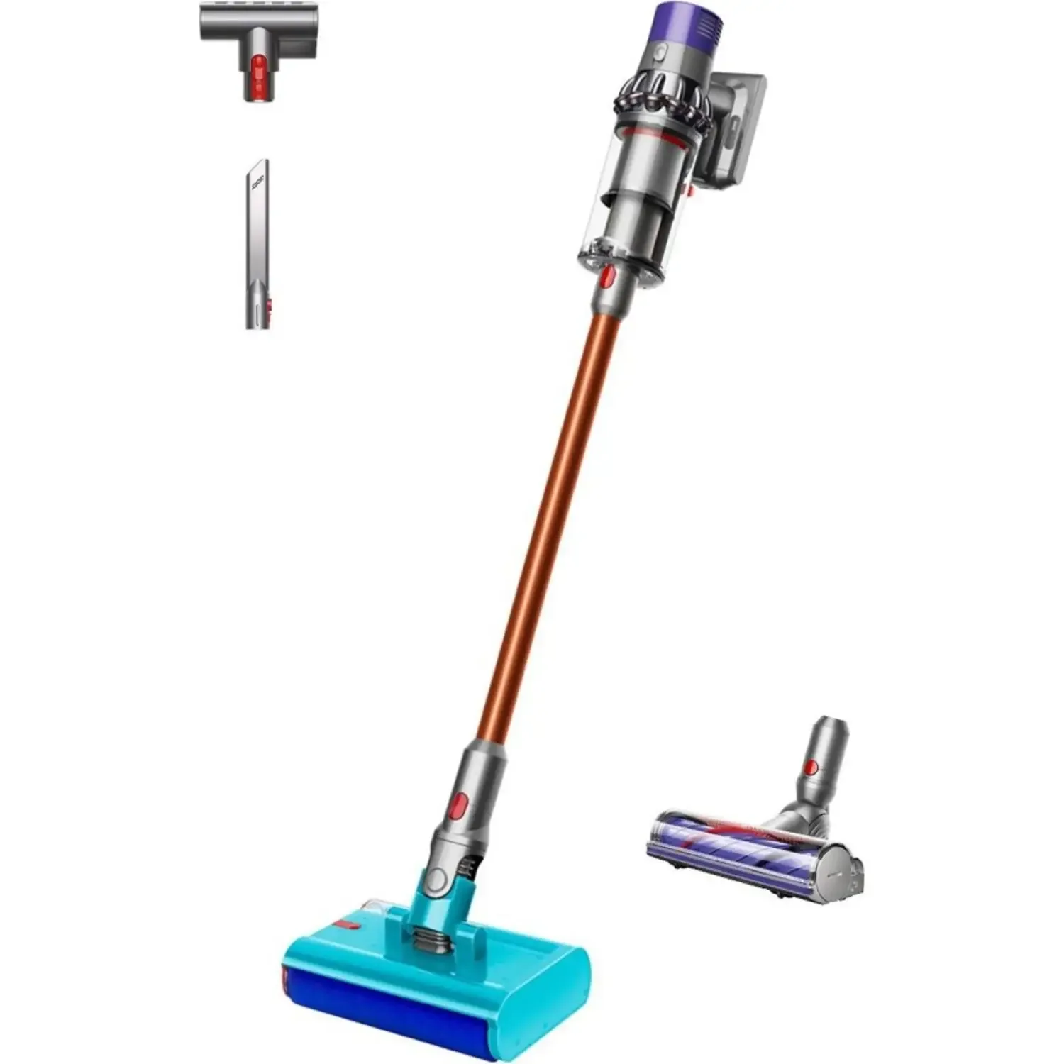 DYSON CYCLONE V10 SUBMARINE CORDLESS VACUUM CLEANER NICKEL-COPPER