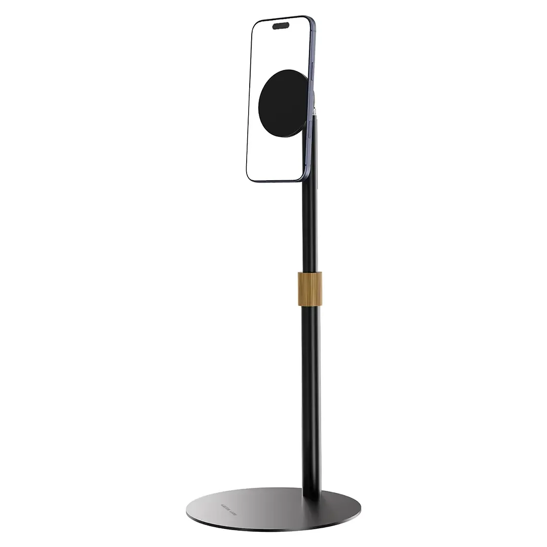 GREEN LION FLEX STAND DESKTOP PHONE HOLDER BLACK GNFLDESKSTDBK