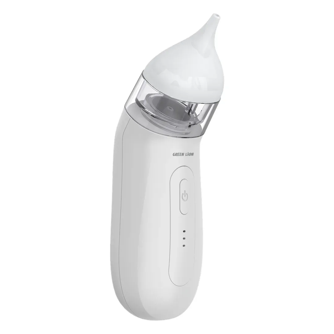 GREEN LION NASAL ASPIRATOR BABY NOSE CLEANER WHITE GNNASLASPRTWH
