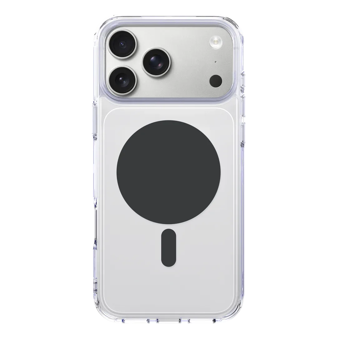 LEVELO IPHONE 18 PRO MAX CLARA PRO MAGNETS CLEAR MAGSAFE CASE HYBRID PC TPU CONSTRUCTION BLACK LVLCLPMC18PMTRBK