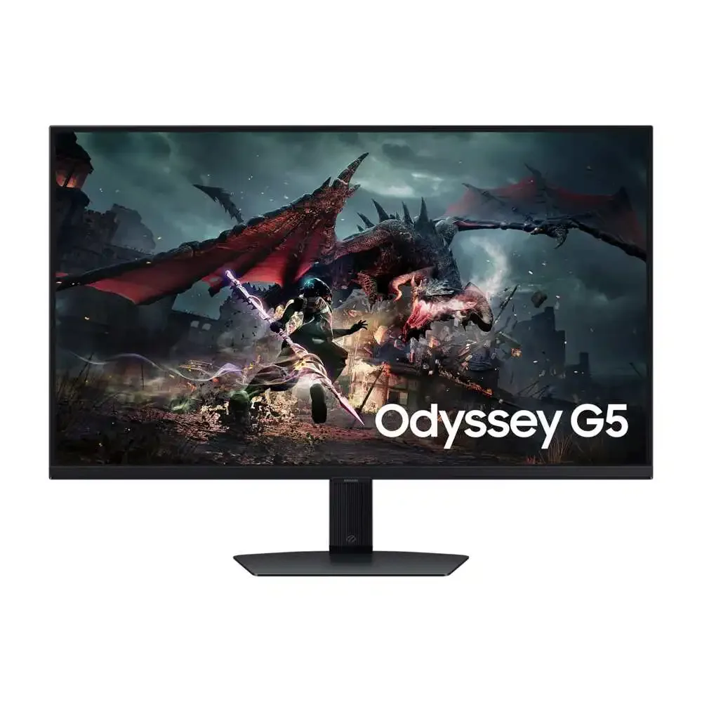 SAMSUNG 32 INCH ODYSSEY G5 G50D QHD 180HZ GAMING MONITOR LS32DG502EMXUE