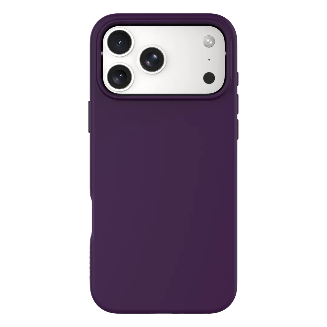 LEVELO IPHONE 18 PRO DALE SILKY SOFT TOUCH FINISH HYBRID PC TPU CONSTRUCTION CASE BURGUNDY LVLDLEMSC18PBUR