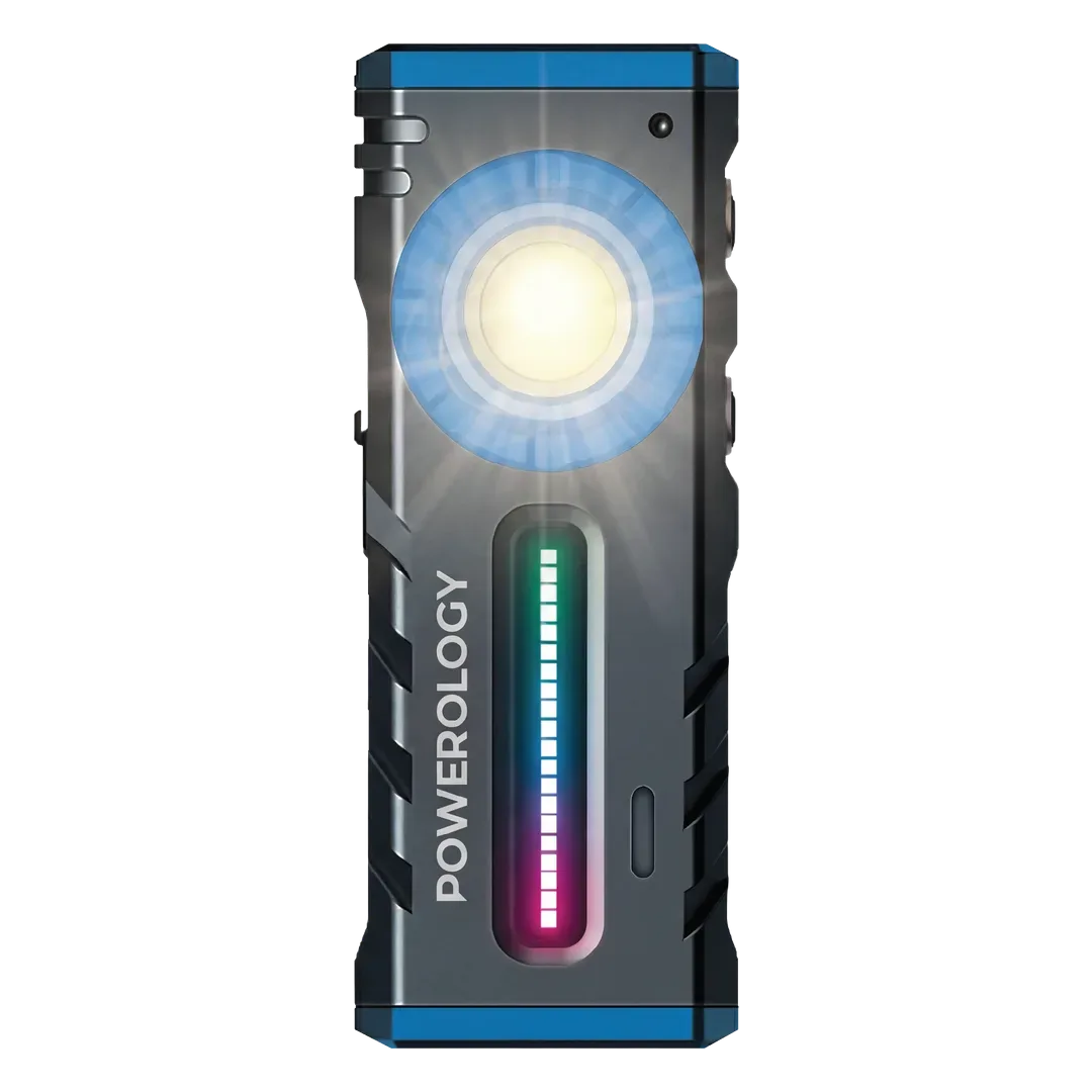 POWEROLOGY VENUS PORTABLE WORK LIGHT GREY PWZF8313GY